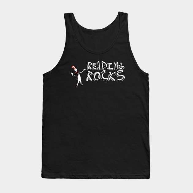 Reading Rocks - Read Across America Tank Top by BTXstore